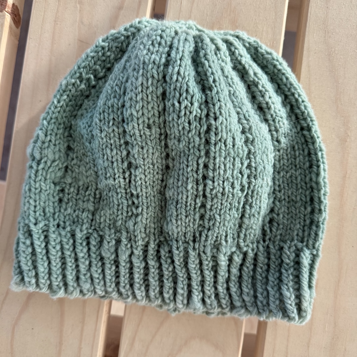 Twisted Oaks Hand Knitted Wool Hat